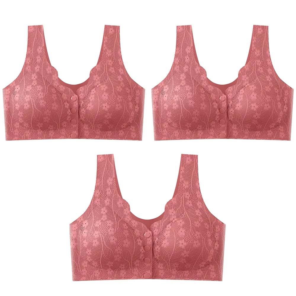 Comfortable & Convenient Front Button Bra-tidenox
