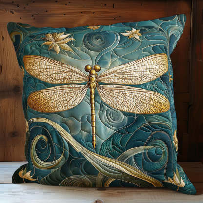 Water Spirit Dragonfly WP2802002CL Quilt Pillow Case-tidenox