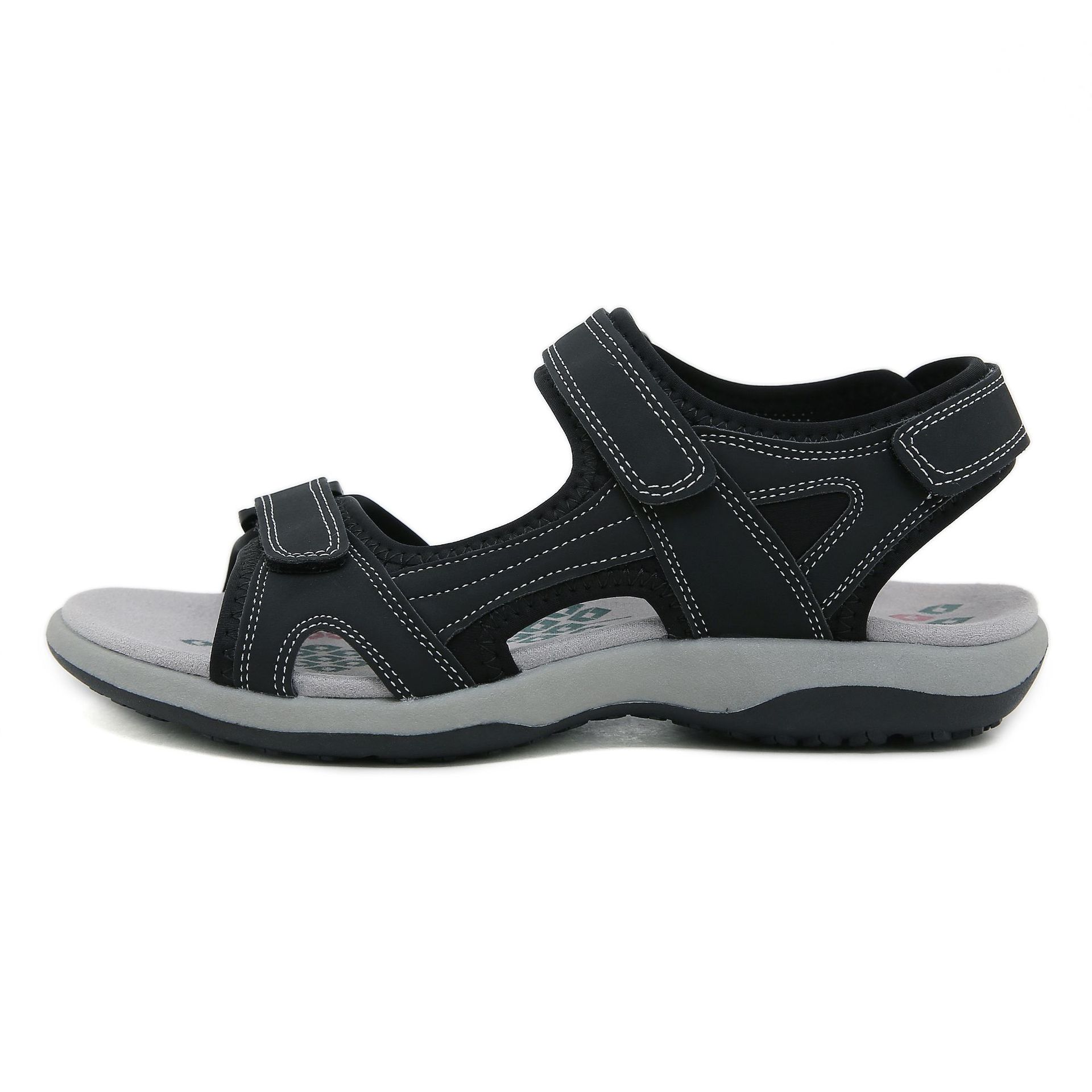 Orthopedic Sandals - Color Blocking Velcro Sports Sandals-tidenox