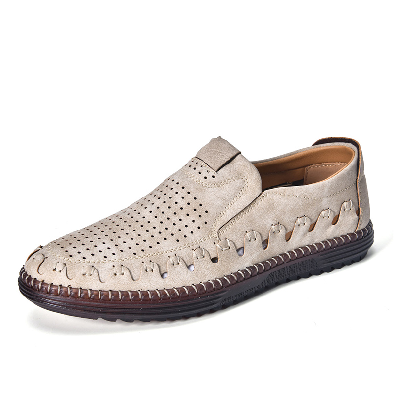 ⏰LAST DAY – 60% OFF🛒 Men's - Orthopedic Leather Loafers – Breathable, Supportive & Lightweight Casual Shoes for Walking, Driving & Everyday Comfort-tidenox