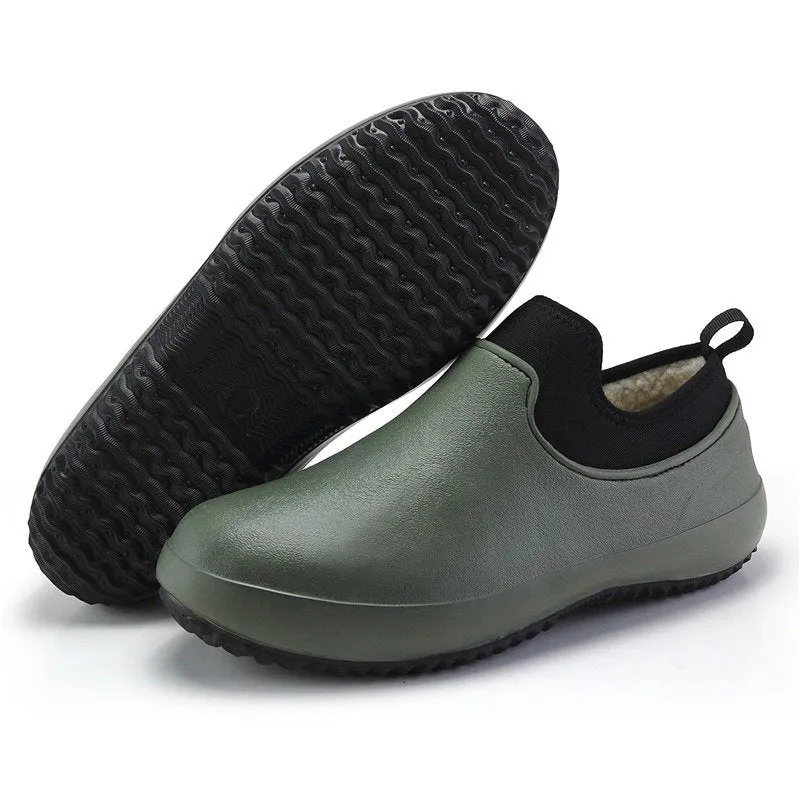 Tidenox®Slip-on Waterproof Orthopedic Shoes Rubber Winter Boots For Men