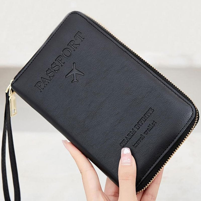 Multi-Functional RFID Passport Wallet