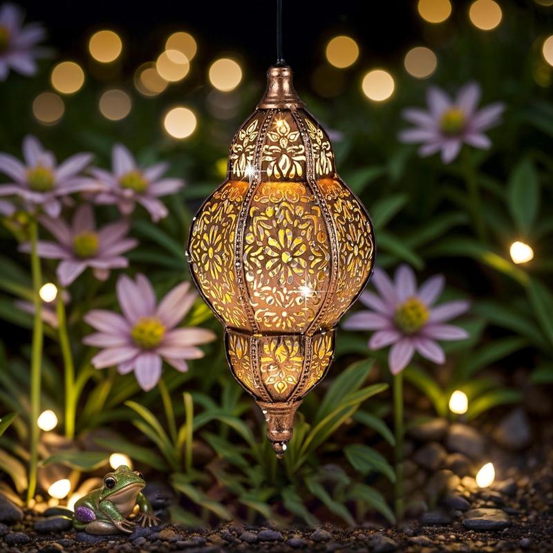 🌙Moroccan Style Artisan Solar Lights Outdoor - IPX44 waterproof✨-tidenox