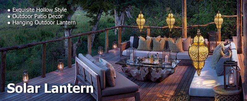 🌙Moroccan Style Artisan Solar Lights Outdoor - IPX44 waterproof✨-tidenox