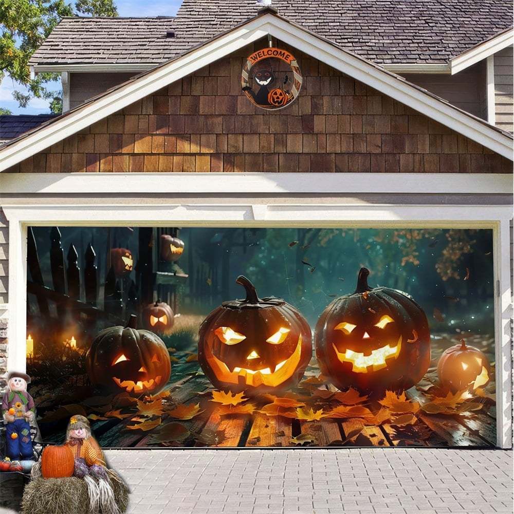 2025 Halloween Garage Door Decoration-tidenox