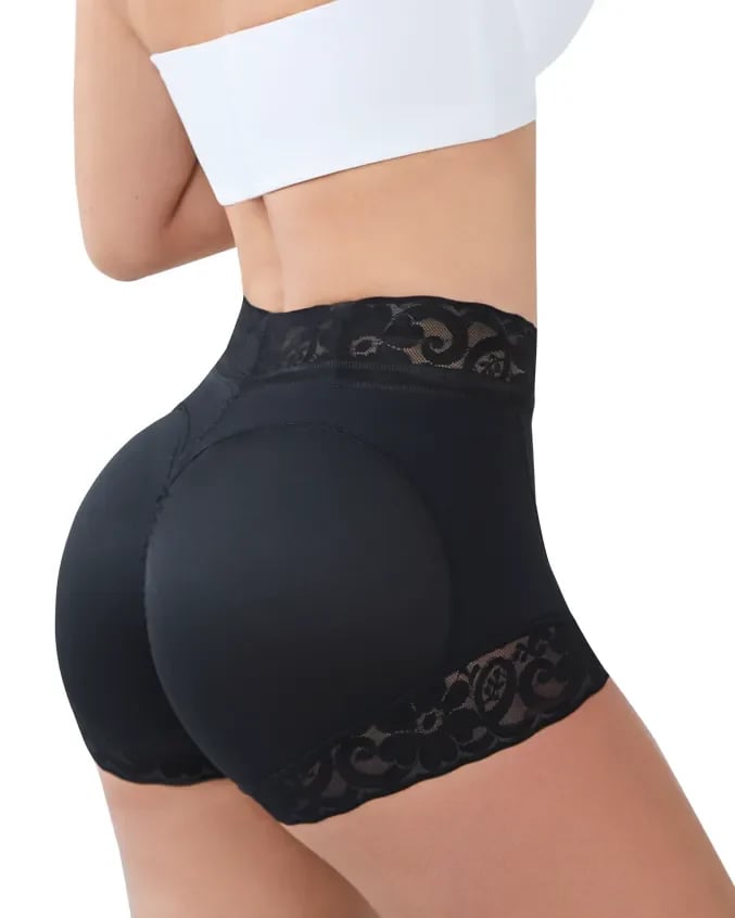 Women Lace Classic Daily Wear Body Shaper Butt Lifter Panty Smoothing Brief-tidenox