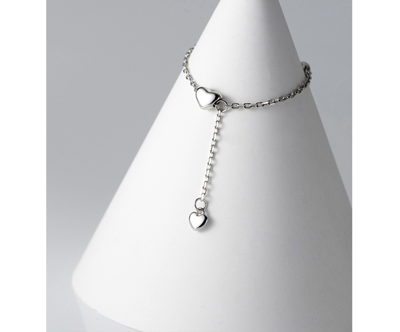 Adjustable Heart Tassel Ring – Whimsical & Romantic-tidenox