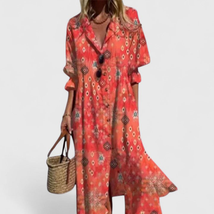 knitsshop| Elegant Boho Dress
