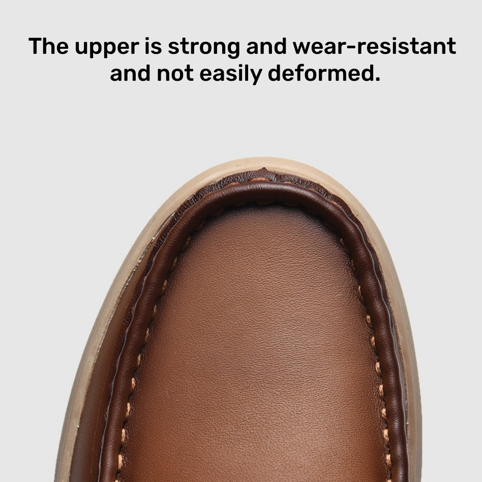 Men's Comfortable Genuine Leather Orthopedic Loafers-tidenox