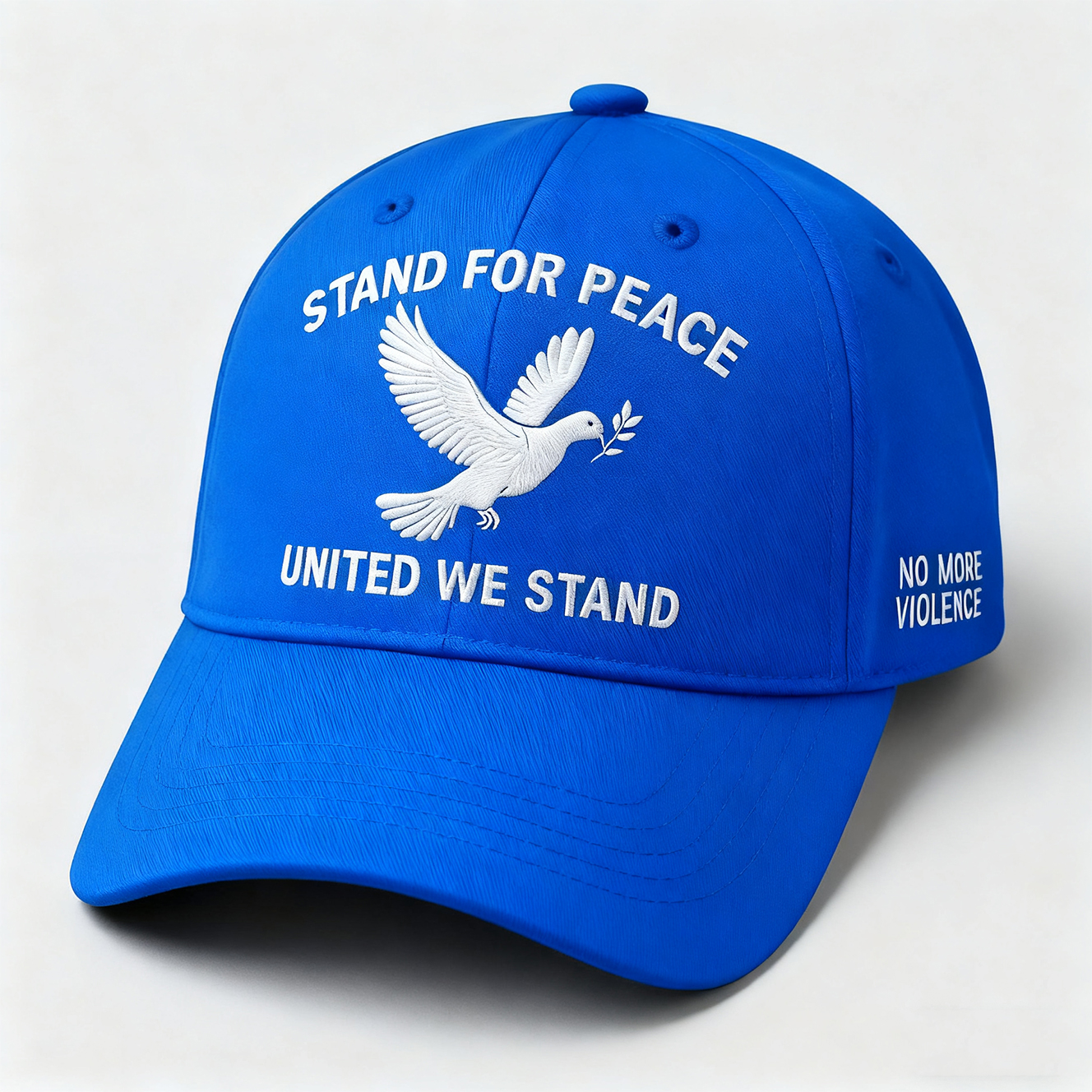 🕊️ Stand for Peace Baseball Cap – United We Stand-tidenox