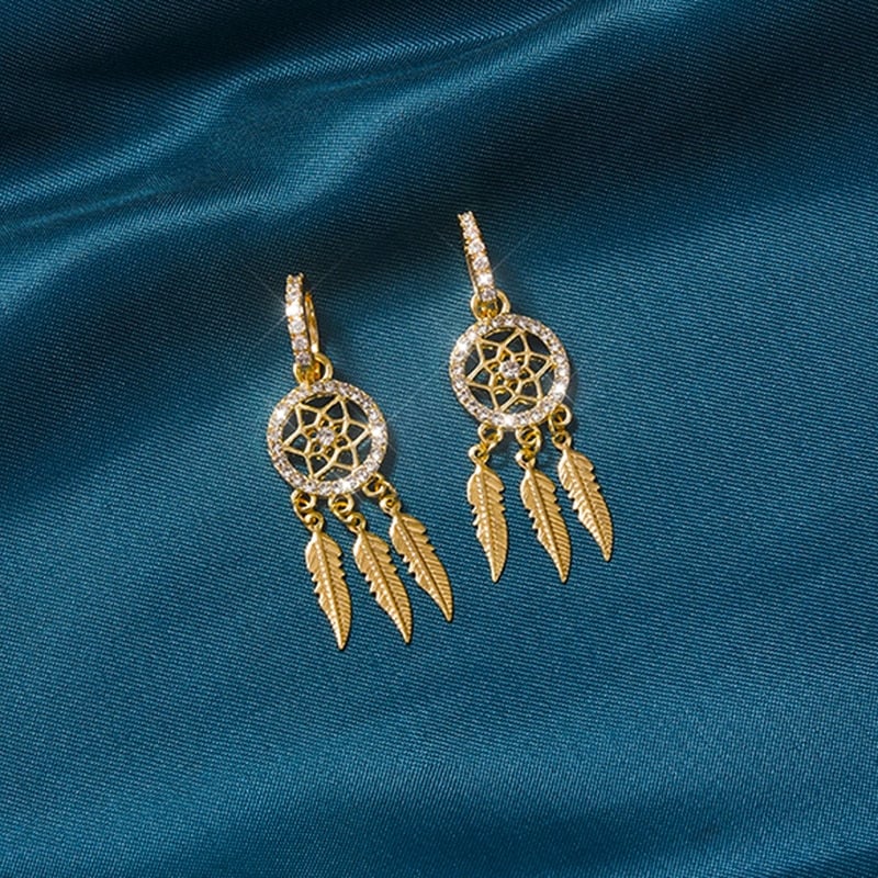 Dreamcatcher Earrings-tidenox