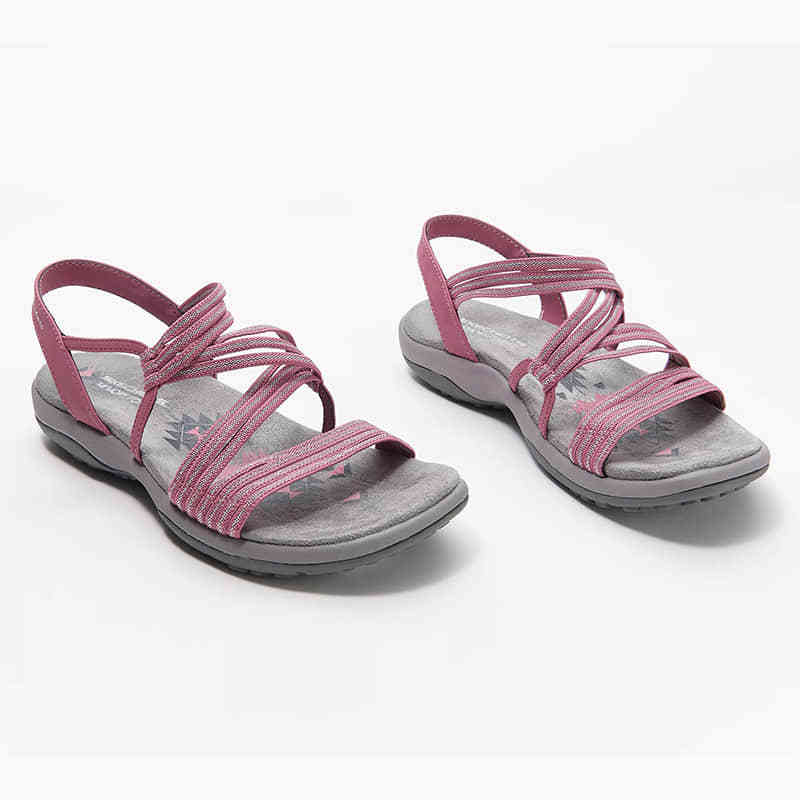 Women's  Arch Support Flat Sandals-tidenox