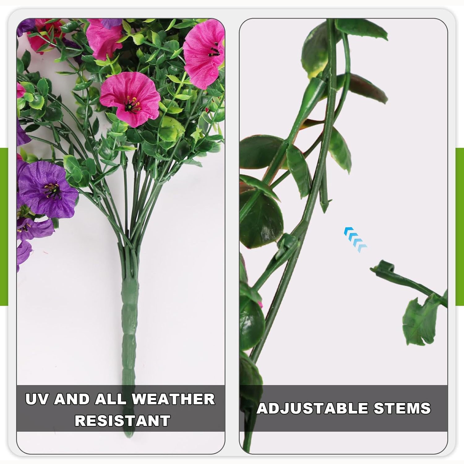 🌸 Experience Everlasting Beauty -✨ Lifelike Artificial Flowers - Sunproof, Waterproof & Maintenance-Free Decoration for Every Season!
