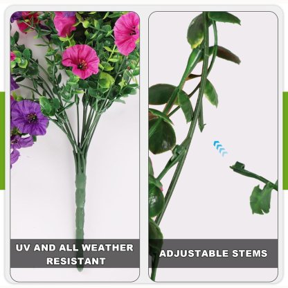 🌸 Experience Everlasting Beauty -✨ Lifelike Artificial Flowers - Sunproof, Waterproof & Maintenance-Free Decoration for Every Season!