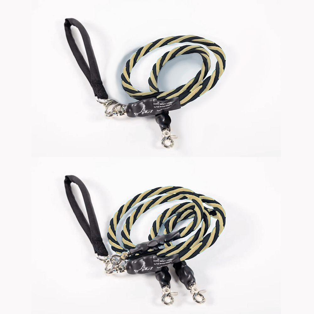 🔥🐕Double Bungee Leash - 1st step training tool-tidenox