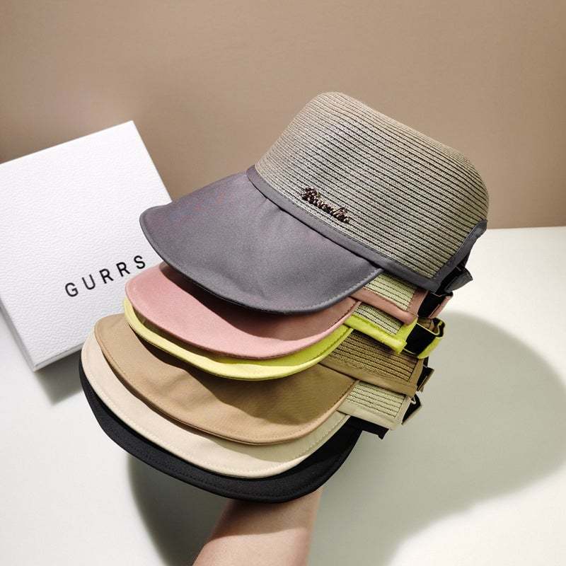 Women's Large Brim Sunscreen Hat-tidenox