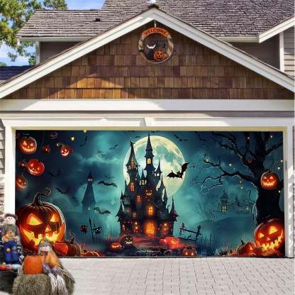 2025 Halloween Garage Door Decoration-tidenox