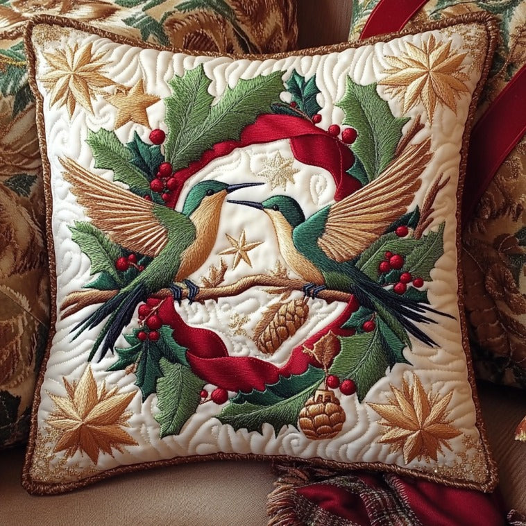 Whisper Of Noel XR1810012CL Quilt Pillow Case-tidenox