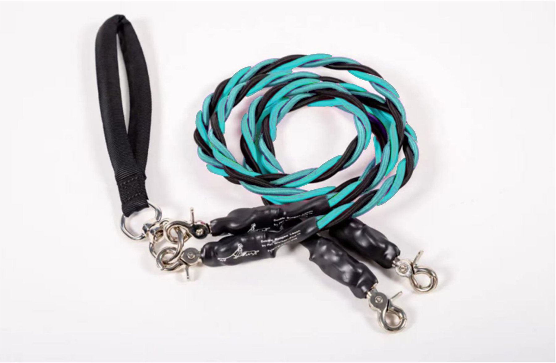 🔥🐕Double Bungee Leash - 1st step training tool-tidenox