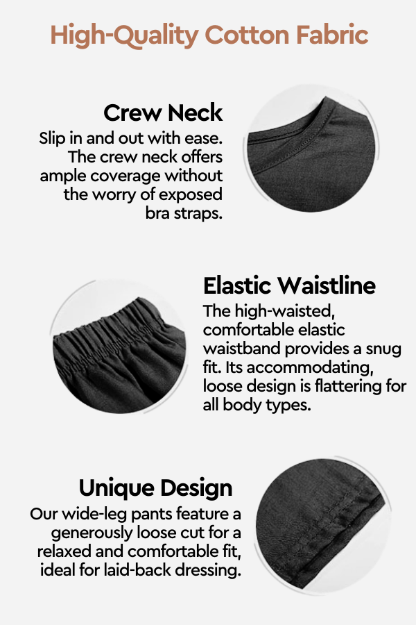 Comfy Linen-like Shirt & Shorts Two-Piece Set-tidenox