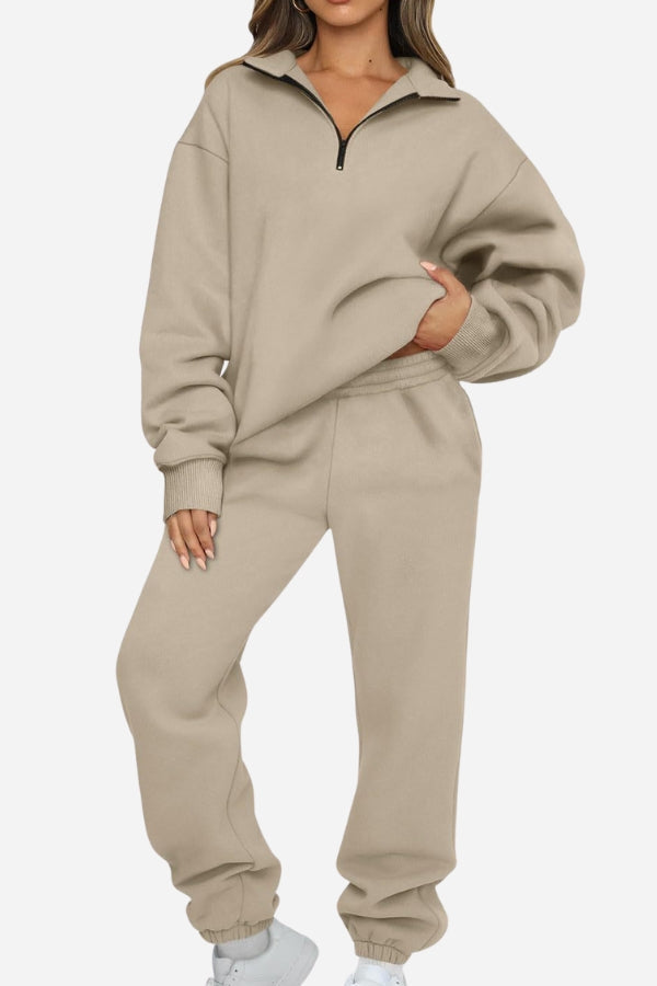 Ultra-Soft and Comfy Co-ord Tracksuit Set-tidenox