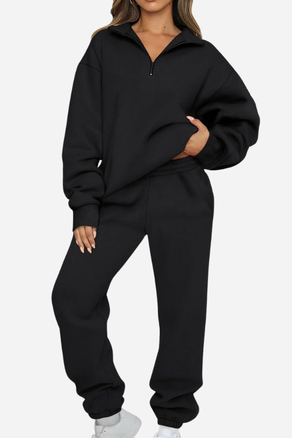 Ultra-Soft and Comfy Co-ord Tracksuit Set-tidenox