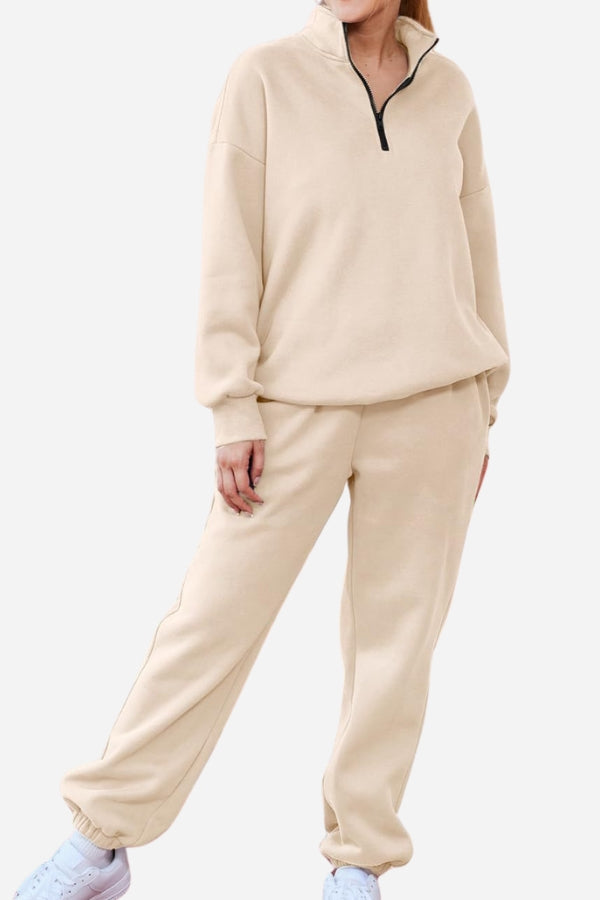 Ultra-Soft and Comfy Co-ord Tracksuit Set-tidenox