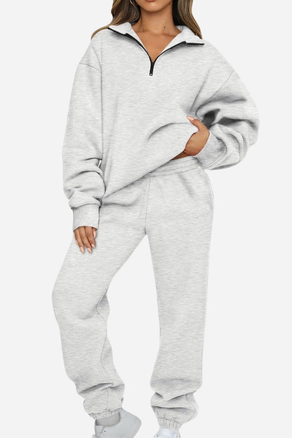 Ultra-Soft and Comfy Co-ord Tracksuit Set-tidenox