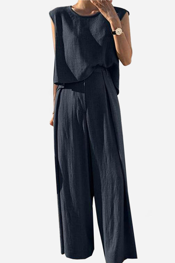 Casual Radiance Loose-Fit Combo-tidenox