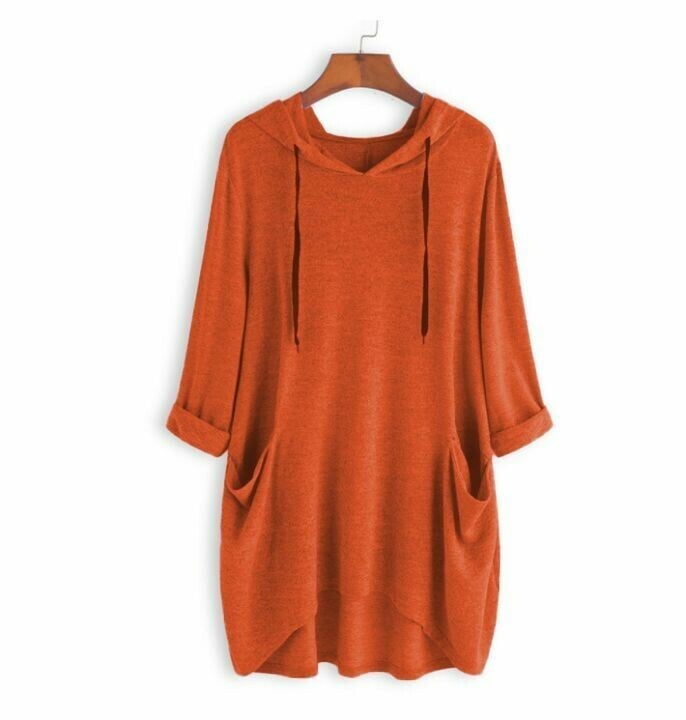 Casual Comfy Pocket Hoodie-tidenox