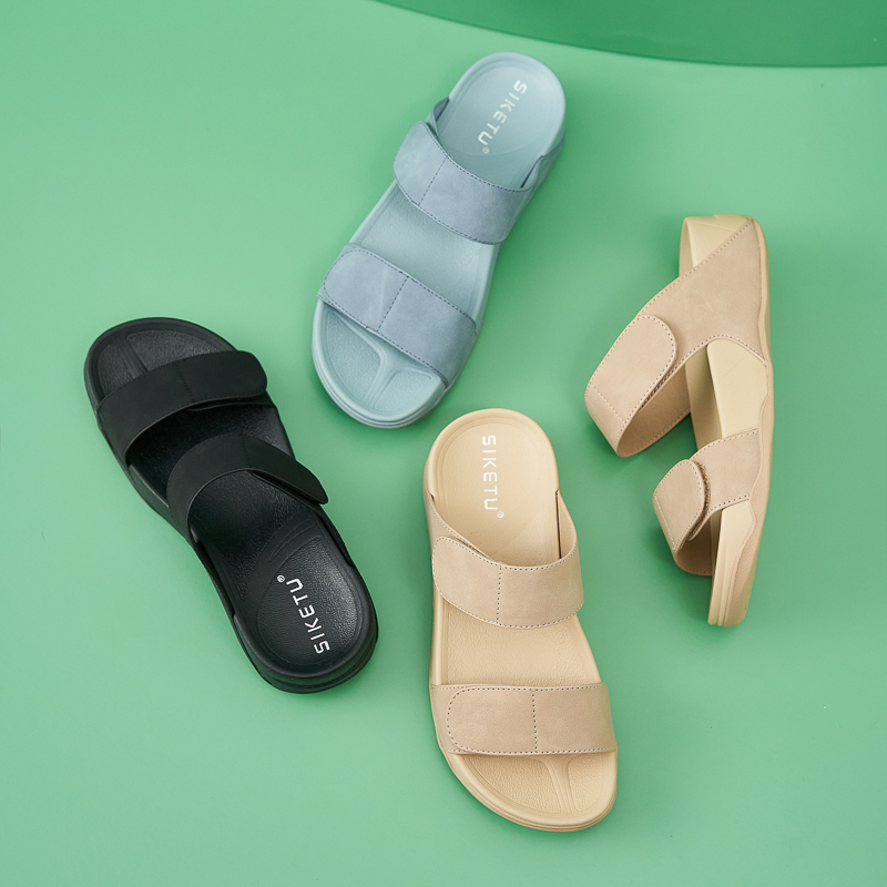 Adjustable Leather Sandals-tidenox