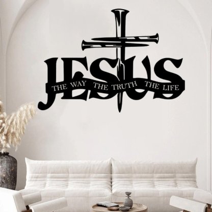 Super Sale - 49% OFF ✝️3D Jesus Cross Design Wall Art