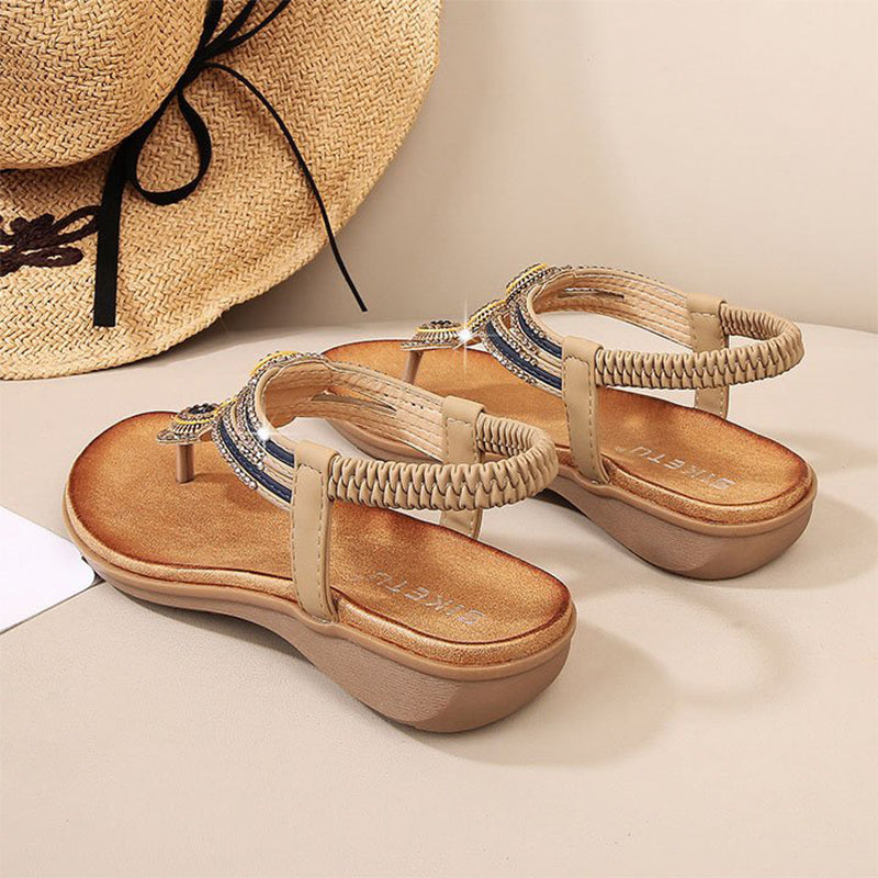 Women's Comfy Flat Sandals - SIKETU-tidenox