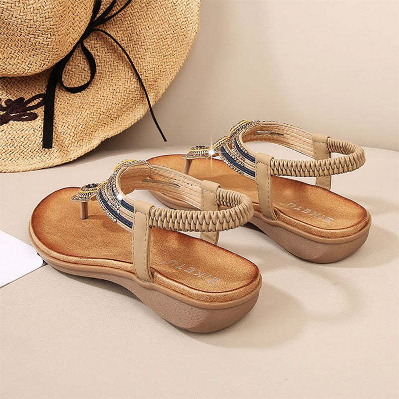 Women's Comfy Flat Sandals - SIKETU-tidenox