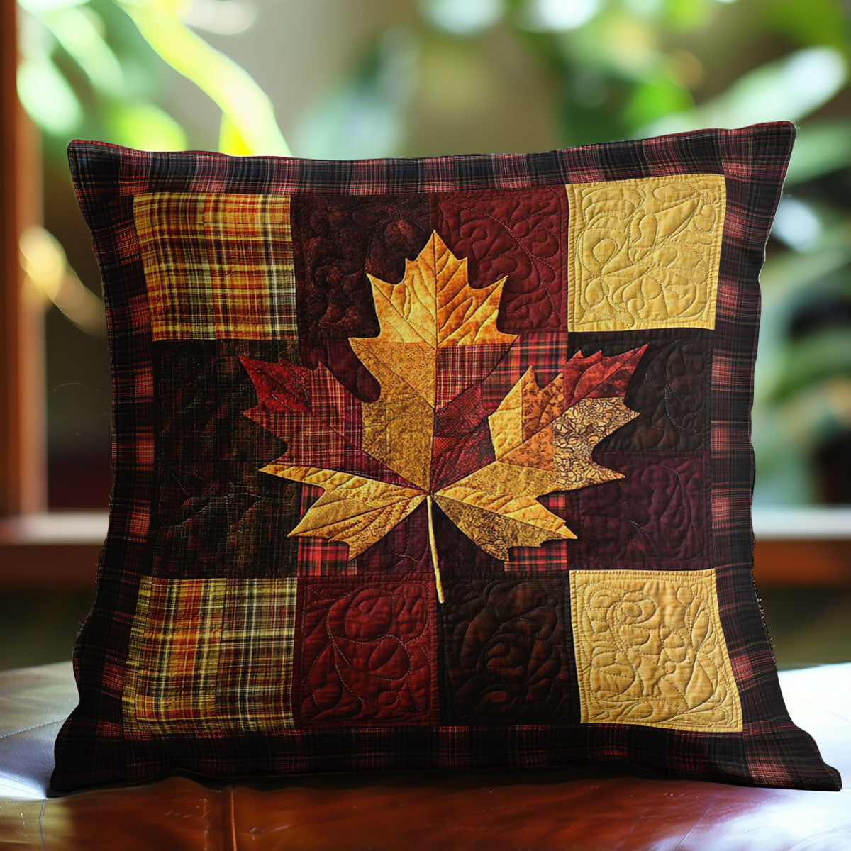 Autumn Maple WN0802093CL Quilt Pillow Case-tidenox
