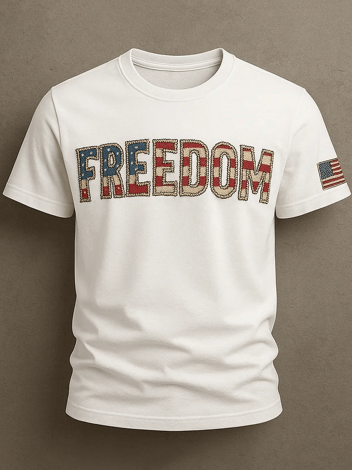 Men's Commemorative Printed T-Shirt-tidenox