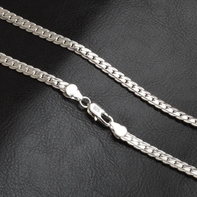 Serenity Silver Necklace-tidenox
