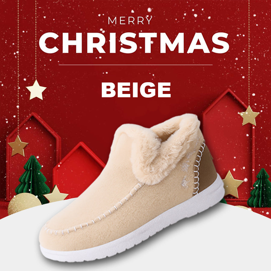 🔥Christmas Day Sale OFF🔥 - Kickly Orthopedic Fleece Slip-On Boots