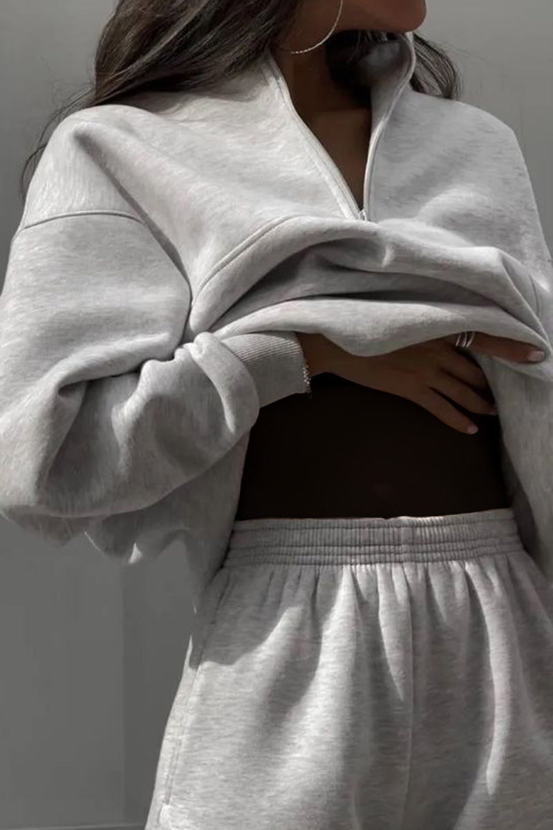 Athleisure at its Finest: Cotton-Blended Two-Piece Tracksuit-tidenox