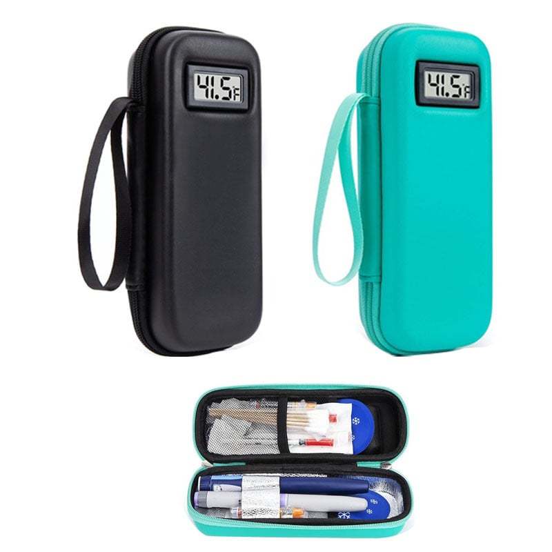 Insulin Cooler Travel Case with Temperature Display-tidenox