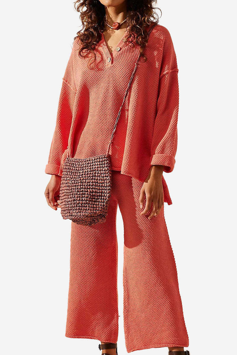 Multi-Weather Comfort: Two-Piece Oversized Set-tidenox