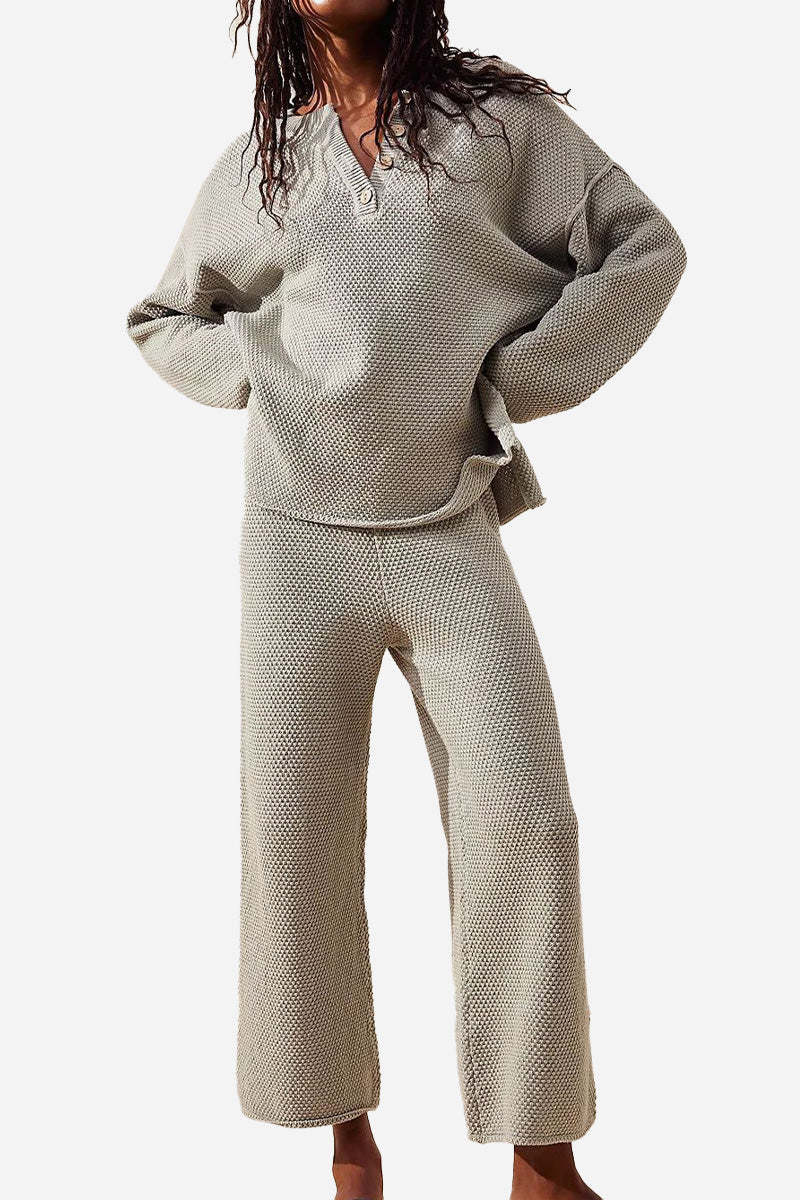 Multi-Weather Comfort: Two-Piece Oversized Set-tidenox