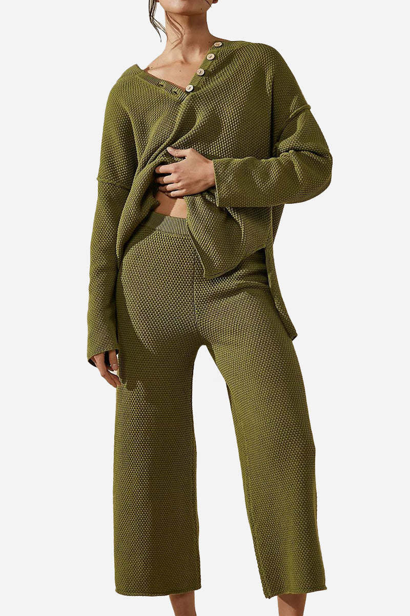 Multi-Weather Comfort: Two-Piece Oversized Set-tidenox