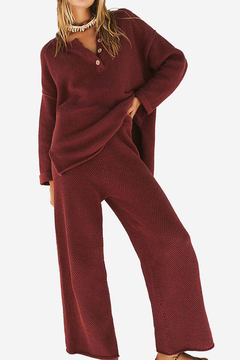 Multi-Weather Comfort: Two-Piece Oversized Set-tidenox