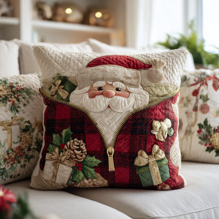Santa Claus XR2210002CL Quilt Pillow Case-tidenox