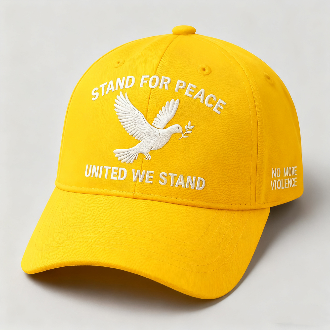 🕊️ Stand for Peace Baseball Cap – United We Stand-tidenox