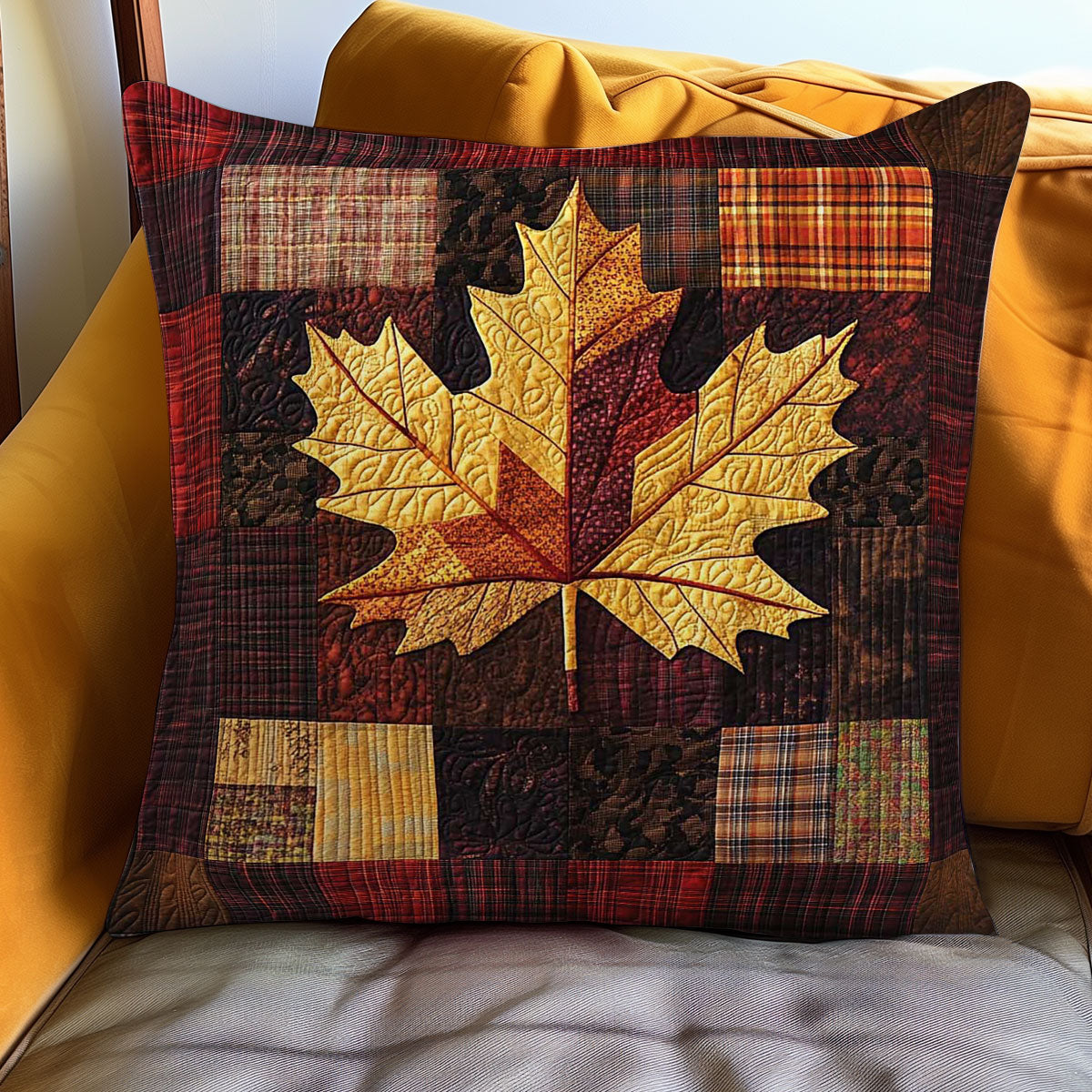 Warmth Maple WN0802130CL Quilt Pillow Case-tidenox