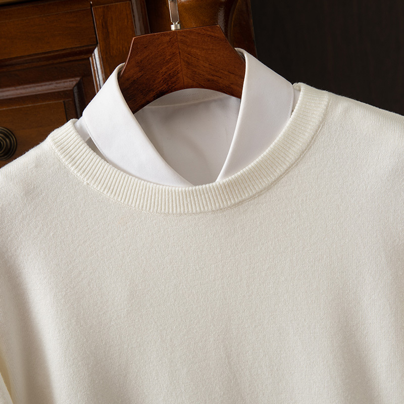 Men's Long Sleeve Cashmere Sweater