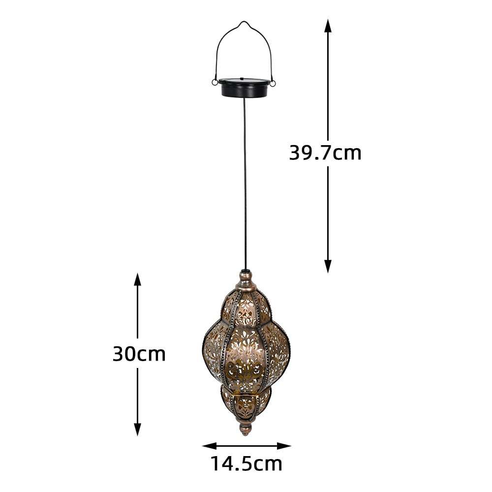 🌙Moroccan Style Artisan Solar Lights Outdoor - IPX44 waterproof✨-tidenox