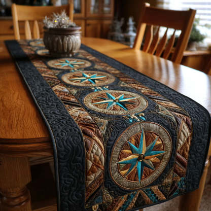 Starlit Feathers Quilted Table Runner NCU0TV1188-tidenox